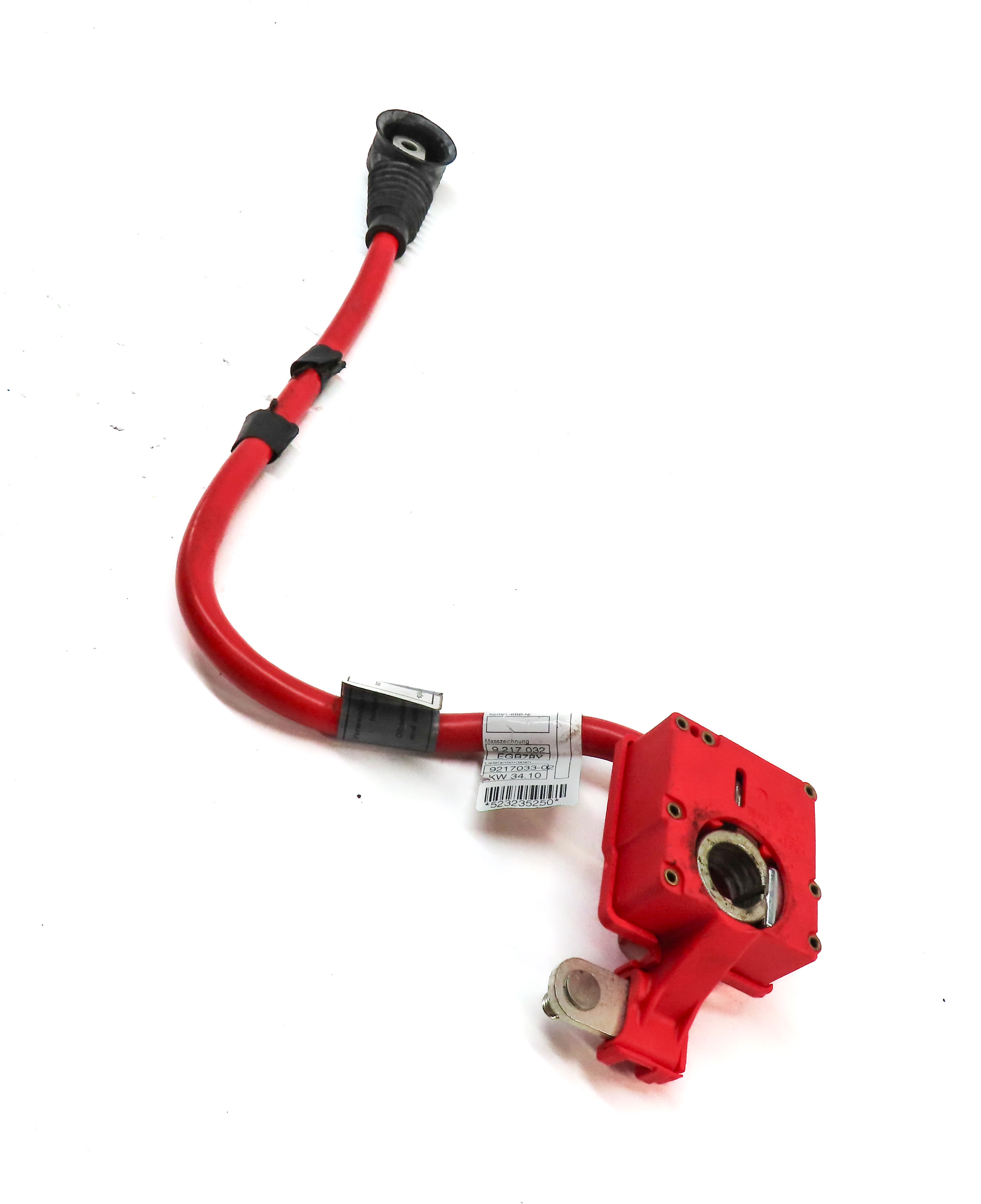 2011 BMW 750I 750LI (F01 F02) POSITIVE BATTERY CABLE SRS BLOWOUT TERMINAL — exact item pictured